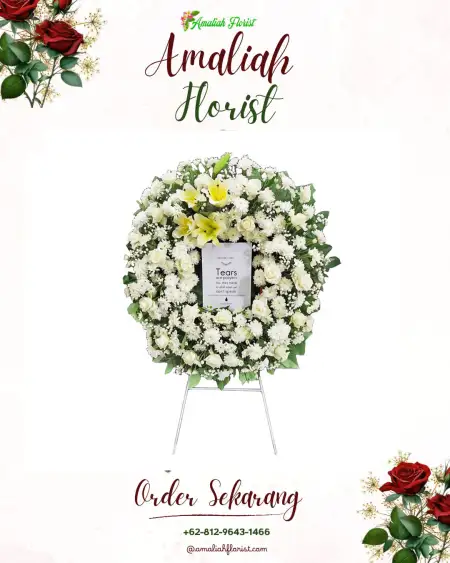 Krans Bunga Duka Cadas Kertajaya